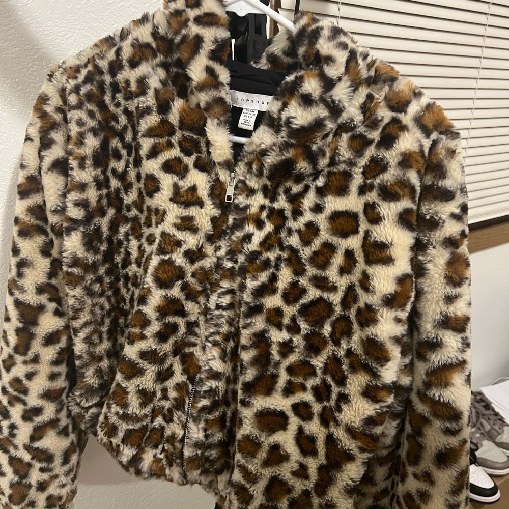 topshop zip up jacket